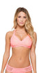 Luli Fama Take Me To Paradise Adjustable Back Halter Top